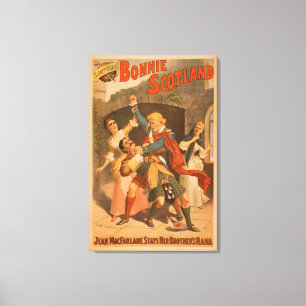 Toile Sidney R. Ellis' Bonnie Scotland Scottish Play