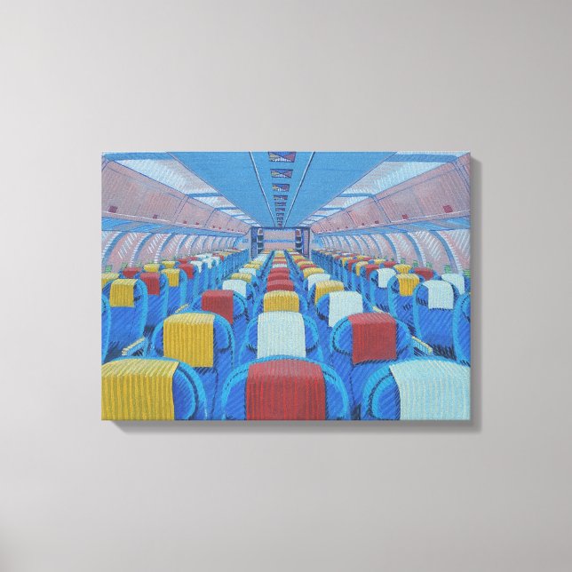 Toile Sièges d'avion (par Gregorio Undurraga) (Recto)