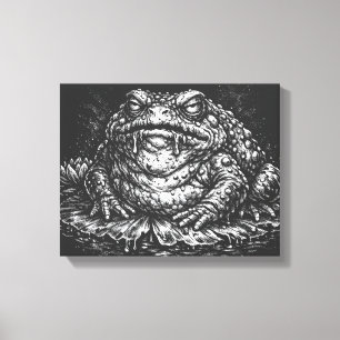 Toile Sigil du Crapaud Hanté par BurnsInHell