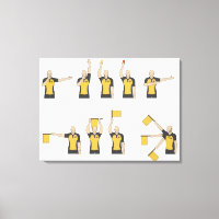 Signes des arbitres de football