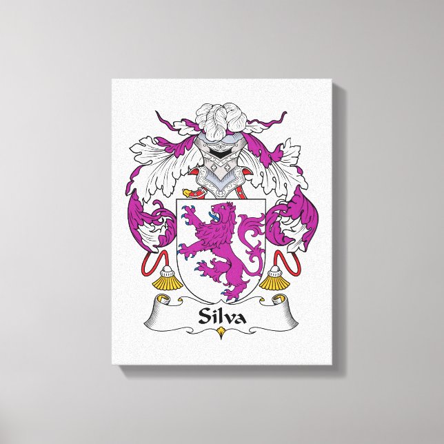 Toile Silva Family Crest (Recto)