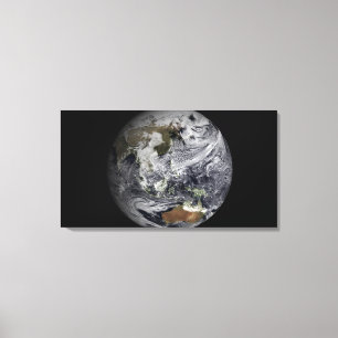 Toile Simulation de nuage de la pleine terre