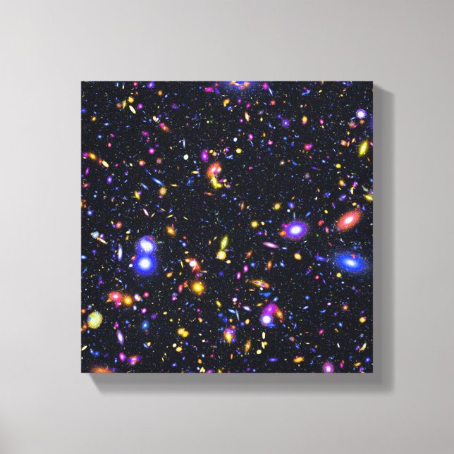 Toile Simulation du télescope spatial James Webb - Pop A (Recto)