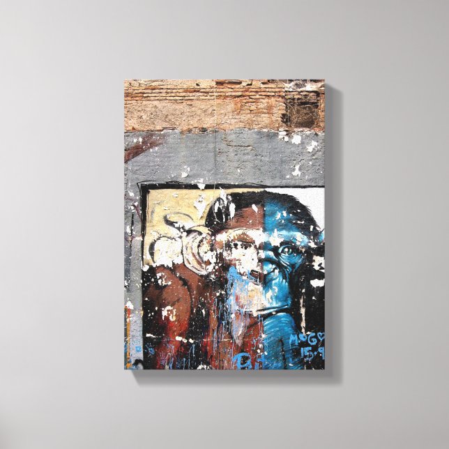 Toile singe simple (Recto)