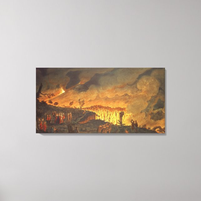 Toile Sir William Hamilton montrant Ferdinand IV (Recto)