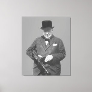 Toile Sir Winston Churchill