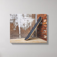 Skateboard au repos