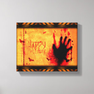 Toile SlipperyJoe's Halloween chauves-souris gronge l'ho