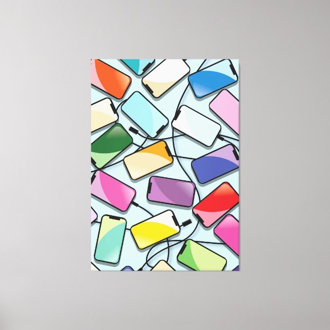 Toile Smartphones avec encoche (Recto)