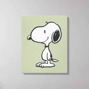Toile Snoopy Smile Giggle Laugh