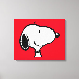 Toile Snoopy Smile Giggle Laugh