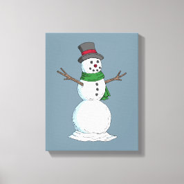 Toile Snowman