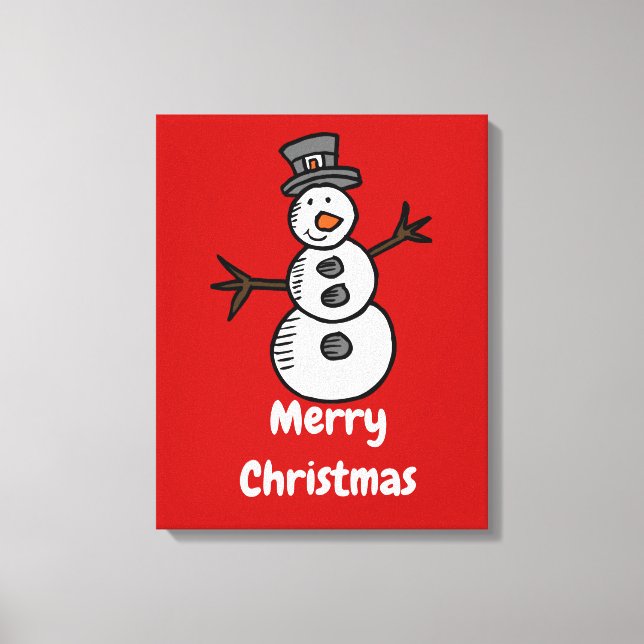 Toile Snowman (Recto)