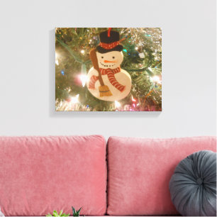 Toile Snowman