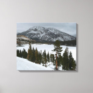 Toile Snowy Ellery Lake California Paysage hivernal