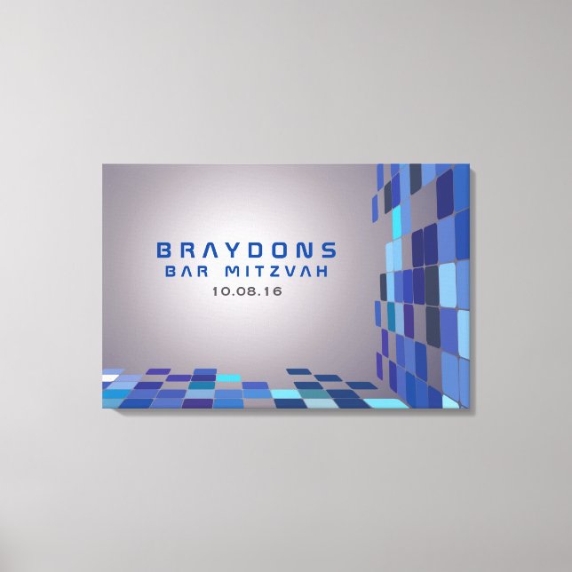 Toile SO DIGITAL Bar Bat mitzvah Connexion Bureau (Recto)