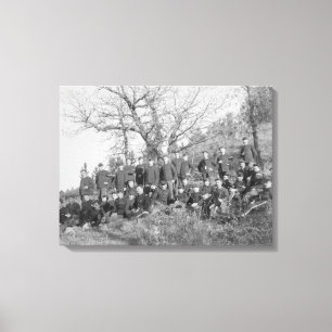 Toile Société C, 3ème infanterie des USA chez Fort Me
