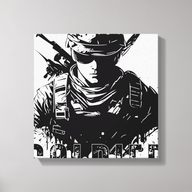 Toile soldat (Recto)