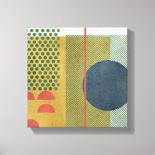 Toile Soleil Rouge IV