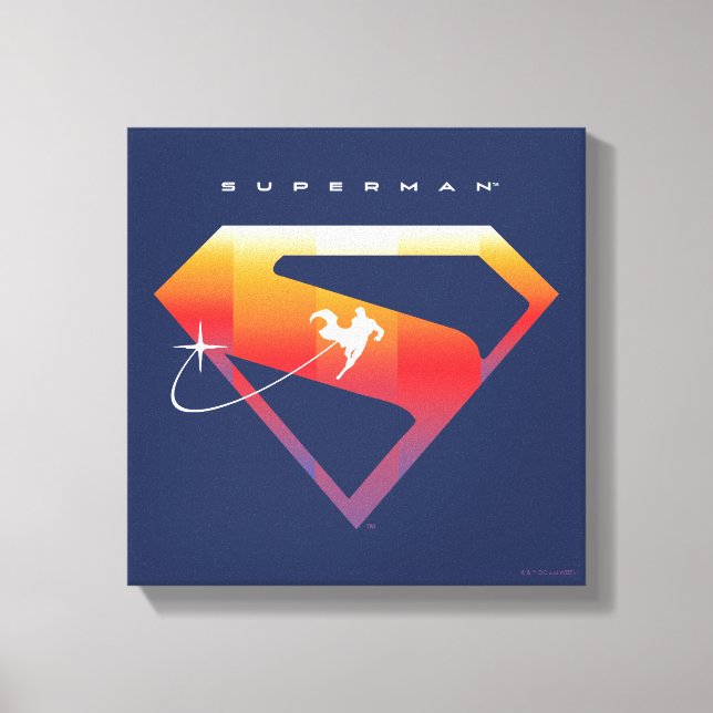 Toile Soleil Tourner Superman Shield (Recto)