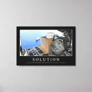 Toile Solution : Citation inspirée 2