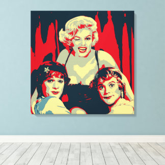 Toile Some like it hot Pop Art