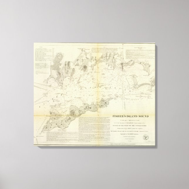 Toile Son de l'île Fisher (Recto)