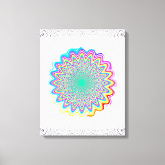 Toile Soul psychédélique - Art pour votre hippie intérie