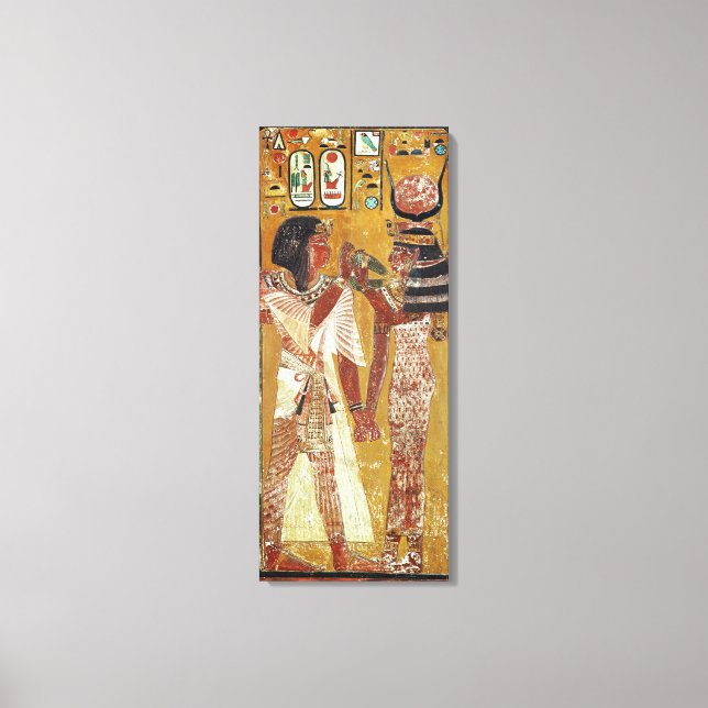 Toile Soulagement représentant la déesse Hathor placer (Recto)