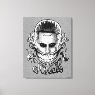 Toile Sourire de joker du peloton   de suicide
