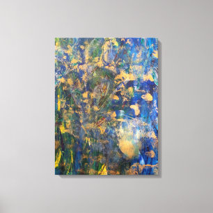 Toile Sous la conception Ocean Abstract de Doria D
