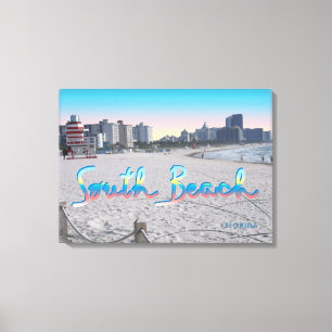 Toile South Beach Miami, Floride City View