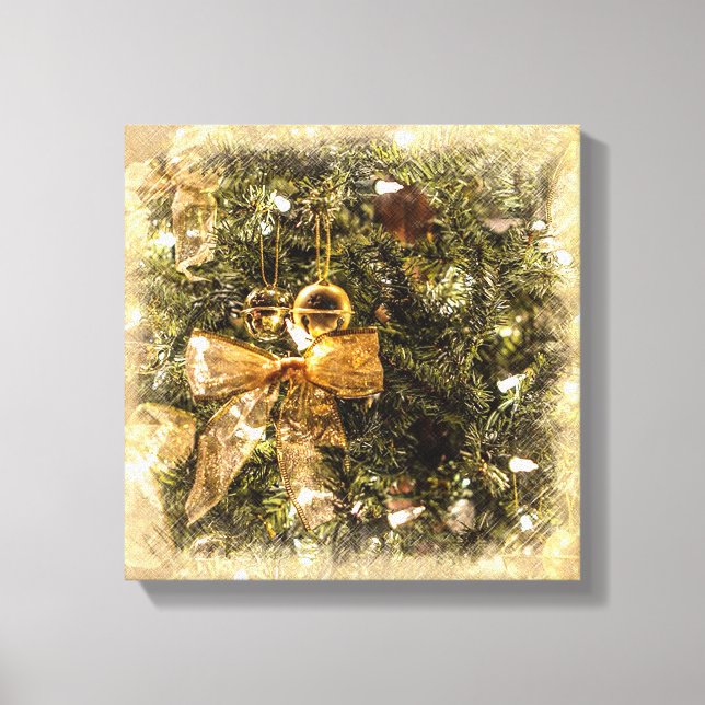 Toile souvenirs de Noël (Recto)