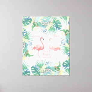 Toile Soyez tous heureux pour toujours ! Fairy Tale Two 