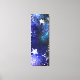 Toile Space Background with Stars