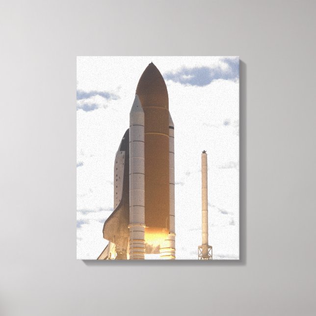 Toile Space Shuttle Atlantis lève sur 14 (Recto)