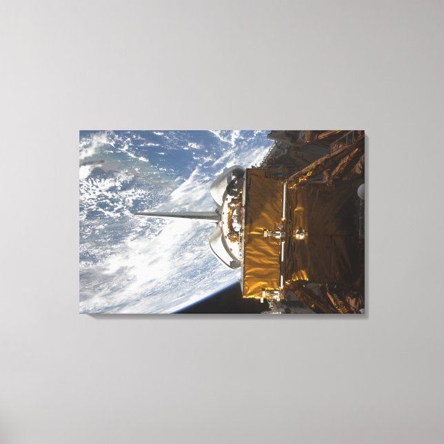 Toile Space Shuttle Atlantis sur la baie de charge utile (Recto)