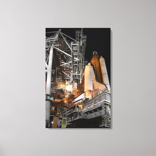 Toile Space Shuttle Endeavor sur le lancement (Recto)