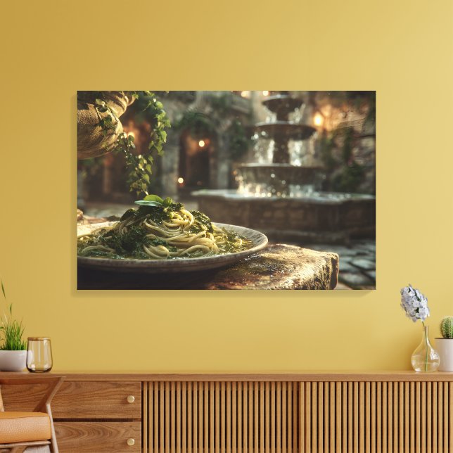 Toile Spaghetti avec Broccoli Rabe (Insitu(Salon))