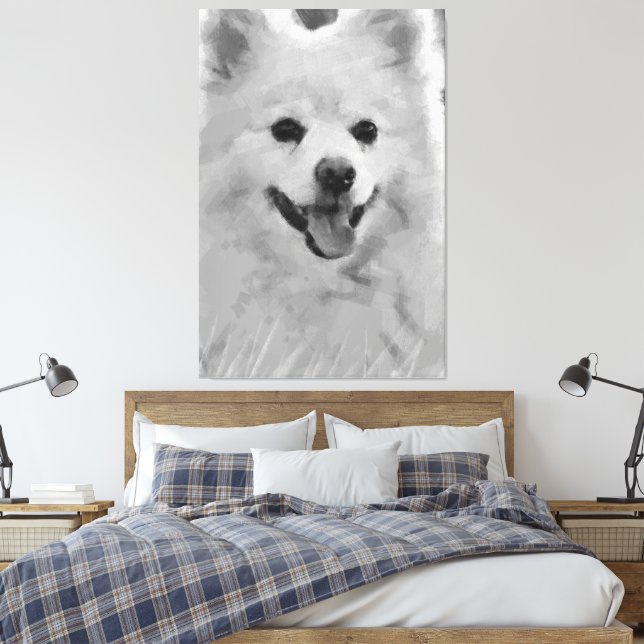 Toile Spitz japonais (Insitu(Chambre))