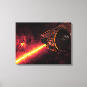 Toile Spitzer vu contre le ciel infrarouge