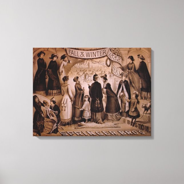 Toile Springer Brothers, Boston, Fall and Winter Collec (Recto)