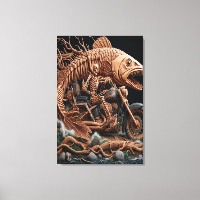 Toile squelette a roulé son vélo à hélico sur la piste (Recto)