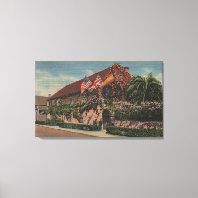 Toile St. Augustine, FL - Vue de St. Francis (Recto)