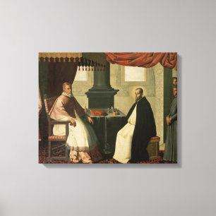 Toile St Bruno et pape Urban II 1630-35