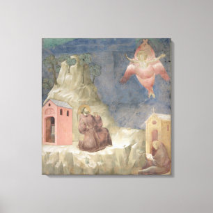Toile St. Francis reçoit la Stigmata, 1297-99