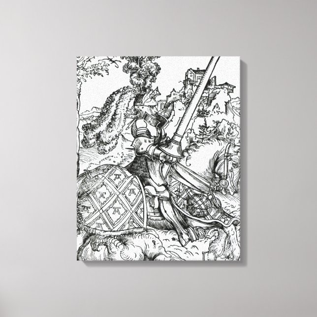 Toile St. George à cheval, 1507 (Recto)