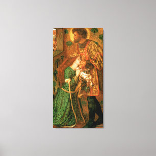 Toile St George et la princesse Sabra