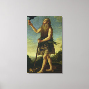 Toile St Onuphrius (huile sur la toile)