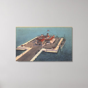 Toile St Petersburg, la Floride - antenne de million